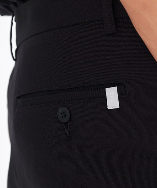 plain-me(プレインミー)の「plain-me 1616 吸湿・汗排出プリーツパンツ(チノパンツ・メンズ・ブラック/ベージュ/カーキ/グレー・SMALL/LARGE/MEDIUM)」の13枚目の写真