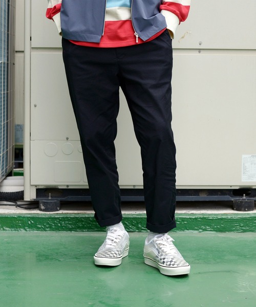 plain-me(プレインミー)の「plain-me 1616 吸湿・汗排出プリーツパンツ(チノパンツ・メンズ・ブラック/ベージュ/カーキ/グレー・SMALL/LARGE/MEDIUM)」の7枚目の写真