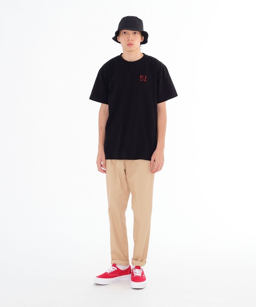 plain-me(プレインミー)の「plain-me 1616 吸湿・汗排出プリーツパンツ(チノパンツ・メンズ・ブラック/ベージュ/カーキ/グレー・SMALL/LARGE/MEDIUM)」の16枚目の写真