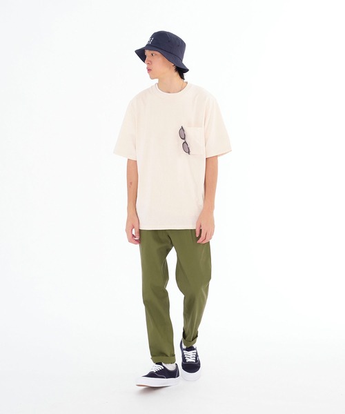 plain-me(プレインミー)の「plain-me 1616 吸湿・汗排出プリーツパンツ(チノパンツ・メンズ・ブラック/ベージュ/カーキ/グレー・SMALL/LARGE/MEDIUM)」の8枚目の写真