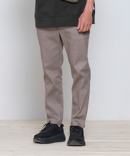 plain-me(プレインミー)の「plain-me 1616 吸湿・汗排出プリーツパンツ(チノパンツ・メンズ・ブラック/ベージュ/カーキ/グレー・SMALL/LARGE/MEDIUM)」の21枚目の写真