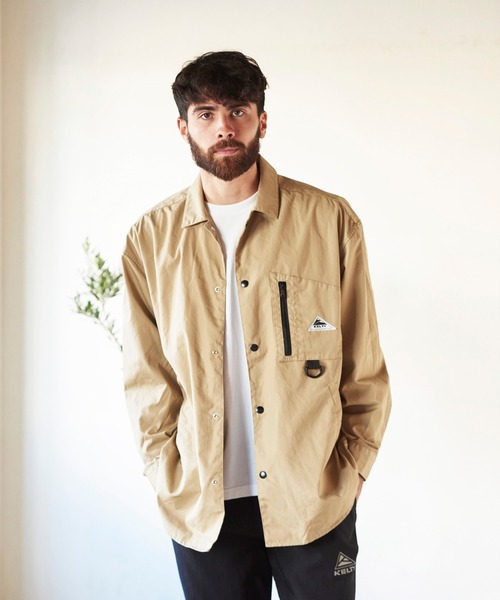 KELTY BACK MESH POCKET SHIRT JACKET (ケルティ バックメッシュ