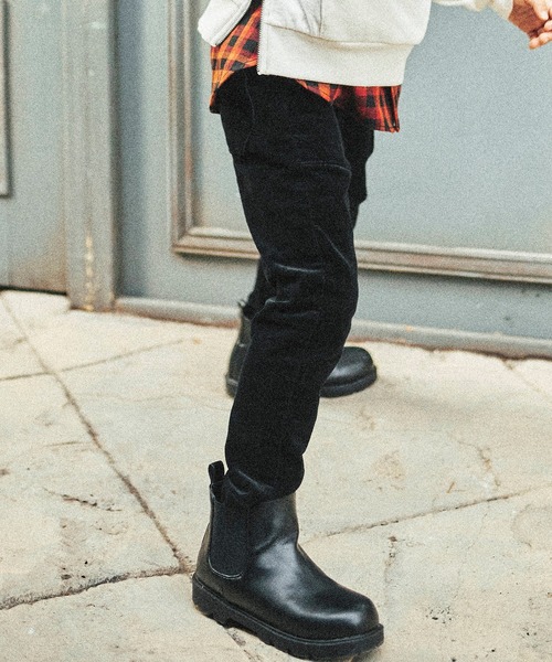 BRANSHES（ブランシェス）の「ストレッチコールベイカーパンツ（その他パンツ・キッズ・ブラック/アイボリー・150cm/140cm/90cm/110cm/100cm/120cm/130cm）」の17枚目の写真