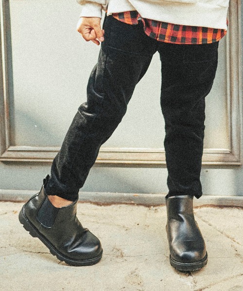 BRANSHES（ブランシェス）の「ストレッチコールベイカーパンツ（その他パンツ・キッズ・ブラック/アイボリー・150cm/140cm/90cm/110cm/100cm/120cm/130cm）」の15枚目の写真