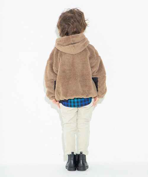 BRANSHES（ブランシェス）の「ストレッチコールベイカーパンツ（その他パンツ・キッズ・ブラック/アイボリー・150cm/140cm/90cm/110cm/100cm/120cm/130cm）」の11枚目の写真