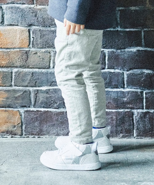 BRANSHES（ブランシェス）の「ストレッチコールベイカーパンツ（その他パンツ・キッズ・ブラック/アイボリー・150cm/140cm/90cm/110cm/100cm/120cm/130cm）」の7枚目の写真