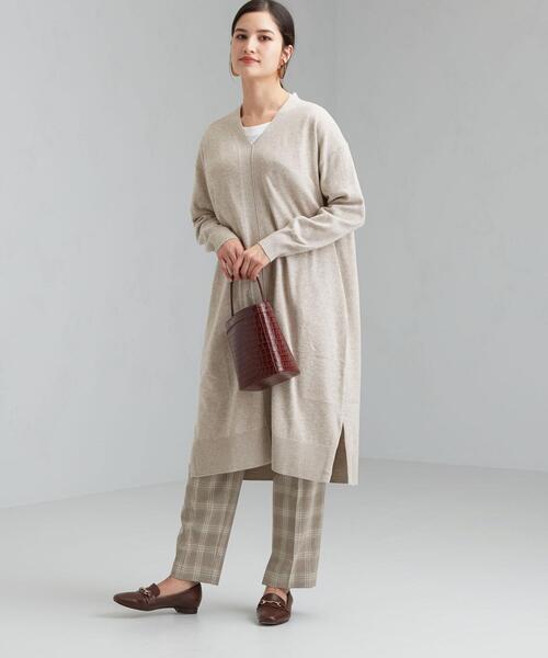 セール 手洗い可能 Cfc リネン ミックス Vネック ワンピース ワンピース Green Label Relaxing グリーンレーベルリラクシング のファッション通販 Zozotown