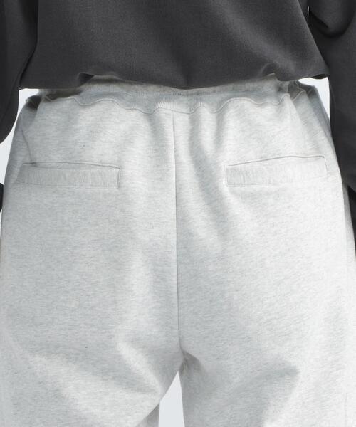 FEELING MADE（フィーリングメイド）の「【WEB限定】FEELING MADE エアリースウェット ジョガーパンツ（スウェットパンツ・メンズ・ライトグレー/ブラック・LARGE/SMALL/MEDIUM）」の20枚目の写真
