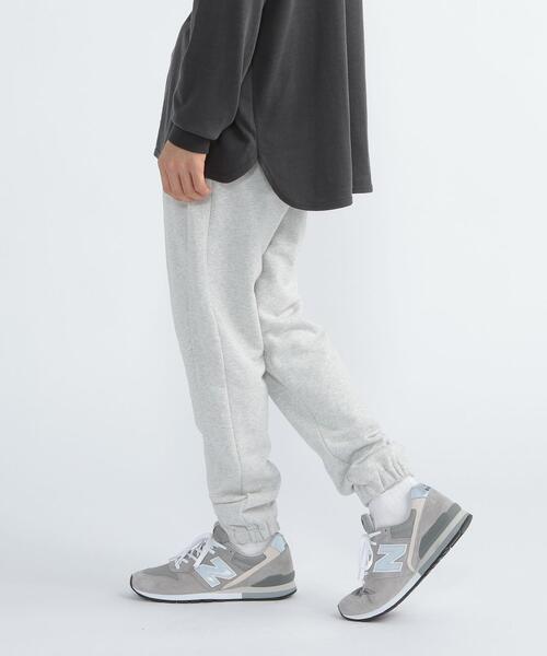 FEELING MADE（フィーリングメイド）の「【WEB限定】FEELING MADE エアリースウェット ジョガーパンツ（スウェットパンツ・メンズ・ライトグレー/ブラック・LARGE/SMALL/MEDIUM）」の6枚目の写真