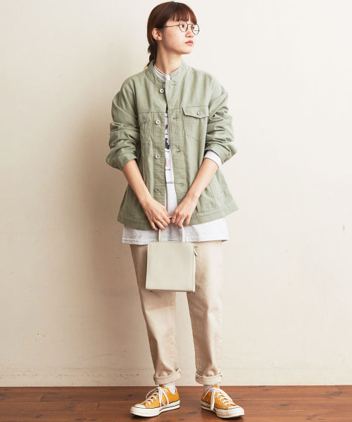 fig London（フィグロンドン）の「HEMP/COTTON jacket（ブルゾン