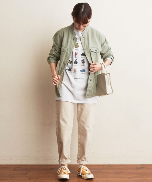 fig London - fig London  BOY LINEN ブルゾン 11e5b497c0e2979184e22d93023fb9
