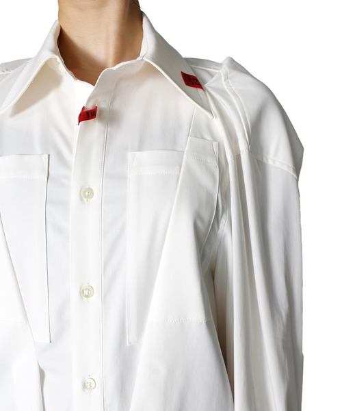 maison mihara yasuhiro シャツ　resize shirt Maison MIHARA YASUHIRO（メゾンミハラヤスヒロ）の「【Maison