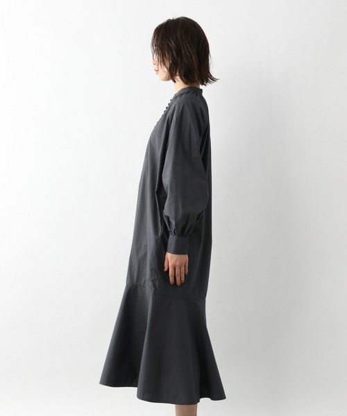 RINSUKAMページ　ワンピース　⭐︎ゲルズ セール】 ドッキングニットシルエットワンピース （ロング