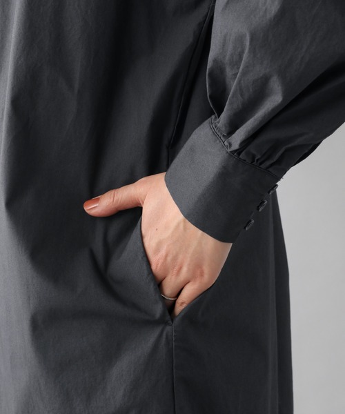 A part by（アパートバイ）の「Coスキッパーキリカエワンピース   931818（ワンピース・レディース・チャコールグレー/ベージュ/オフホワイト・FREE）」の4枚目の写真