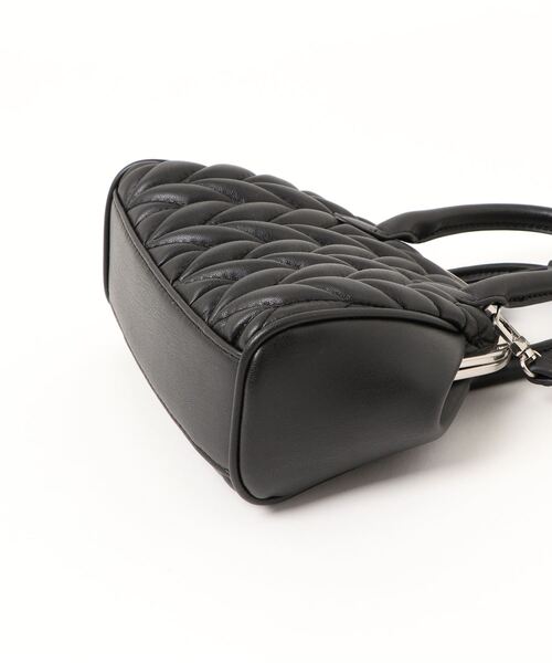 KOBE LETTUCE（コウベレタス）の「がま口ミニバッグ　2Wayショルダーバッグ（ハンドバッグ・レディース・ブラウン/ホワイト系その他/レッド/ブラック・FREE）」の7枚目の写真