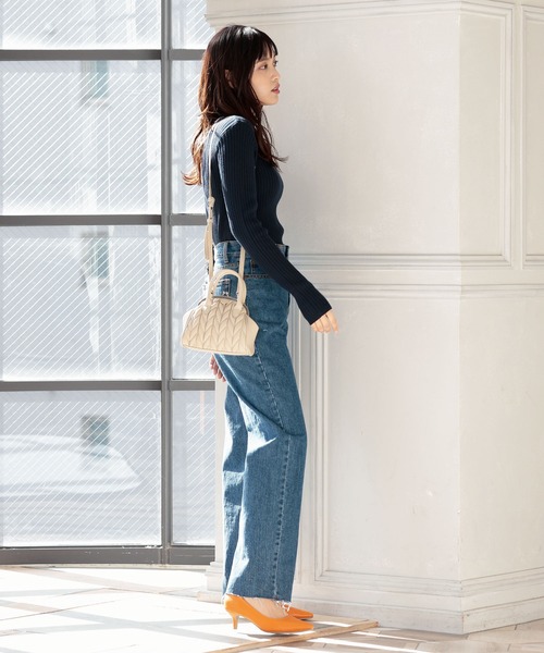 KOBE LETTUCE（コウベレタス）の「がま口ミニバッグ　2Wayショルダーバッグ（ハンドバッグ・レディース・ブラウン/ホワイト系その他/レッド/ブラック・FREE）」の12枚目の写真