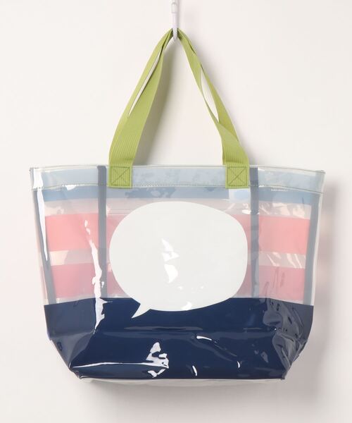 SESTO（セスト）の「gu21ss/トート型プールバッグ（トートバッグ・レディース・ピンク/ブラック/ピンク系その他/マルチ/ブルー/ストライプ・ONE SIZE）」の8枚目の写真