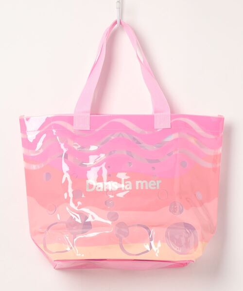 SESTO（セスト）の「gu21ss/トート型プールバッグ（トートバッグ・レディース・ピンク/ブラック/ピンク系その他/マルチ/ブルー/ストライプ・ONE SIZE）」の11枚目の写真