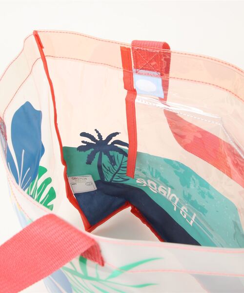 SESTO（セスト）の「gu21ss/トート型プールバッグ（トートバッグ・レディース・ピンク/ブラック/ピンク系その他/マルチ/ブルー/ストライプ・ONE SIZE）」の10枚目の写真