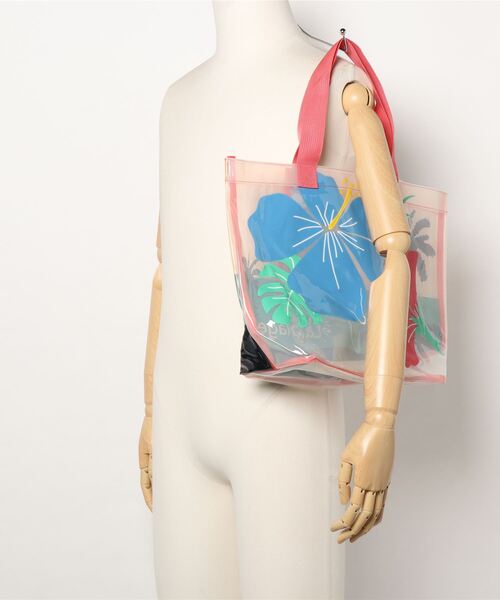 SESTO（セスト）の「gu21ss/トート型プールバッグ（トートバッグ・レディース・ピンク/ブラック/ピンク系その他/マルチ/ブルー/ストライプ・ONE SIZE）」の14枚目の写真