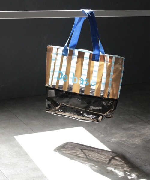 SESTO（セスト）の「gu21ss/トート型プールバッグ（トートバッグ・レディース・ピンク/ブラック/ピンク系その他/マルチ/ブルー/ストライプ・ONE SIZE）」の6枚目の写真