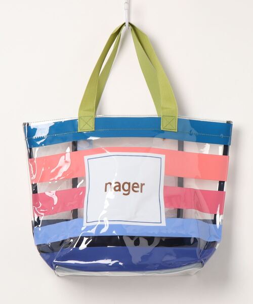 SESTO（セスト）の「gu21ss/トート型プールバッグ（トートバッグ・レディース・ピンク/ブラック/ピンク系その他/マルチ/ブルー/ストライプ・ONE SIZE）」の17枚目の写真