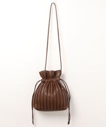 ehka sopo | プリーツ巾着ショルダー(ショルダーバッグ)