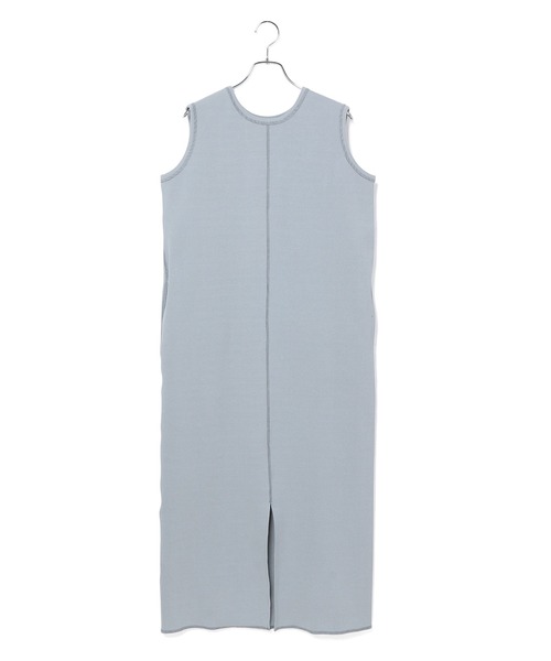 ADAM ET ROPE'(アダムエロペ)の「<洗える>【WEB限定】リブワンピース(ワンピース・レディース・ベージュ/チャコールグレー/ブルー・FREE)」の7枚目の写真