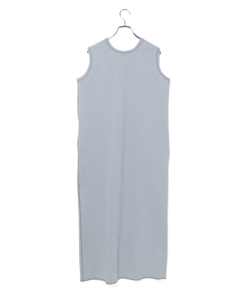 ADAM ET ROPE'(アダムエロペ)の「<洗える>【WEB限定】リブワンピース(ワンピース・レディース・ベージュ/チャコールグレー/ブルー・FREE)」の12枚目の写真