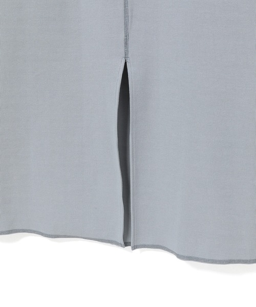 ADAM ET ROPE'(アダムエロペ)の「<洗える>【WEB限定】リブワンピース(ワンピース・レディース・ベージュ/チャコールグレー/ブルー・FREE)」の15枚目の写真