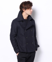 VENCEEXCHANGE | リサイクルメルトンカラーPコート(ピーコート)