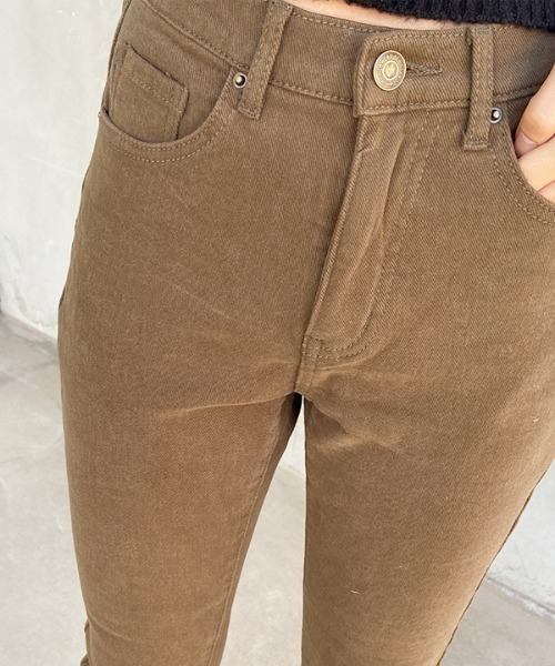 esutoreja(エストレジャ)の「ミッドライズストレッチデニム(デニムパンツ・レディース・ブラック/ブラウン/カーキ・S/M)」の21枚目の写真