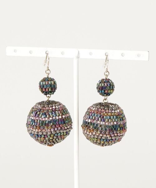 JewCas(ジュアキャス)の「JewCas Cebu newビーズピアス(blue)(ピアス(両耳用)・レディース・ブルー/オフホワイト/ブラウン・FREE)」の21枚目の写真