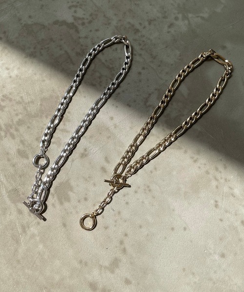 DouDou(ドゥドゥ)の「ボリュームチェーンネックレス(ネックレス・レディース・ゴールド/シルバー・FREE)」の1枚目の写真