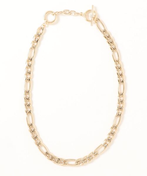 DouDou(ドゥドゥ)の「ボリュームチェーンネックレス(ネックレス・レディース・ゴールド/シルバー・FREE)」の7枚目の写真