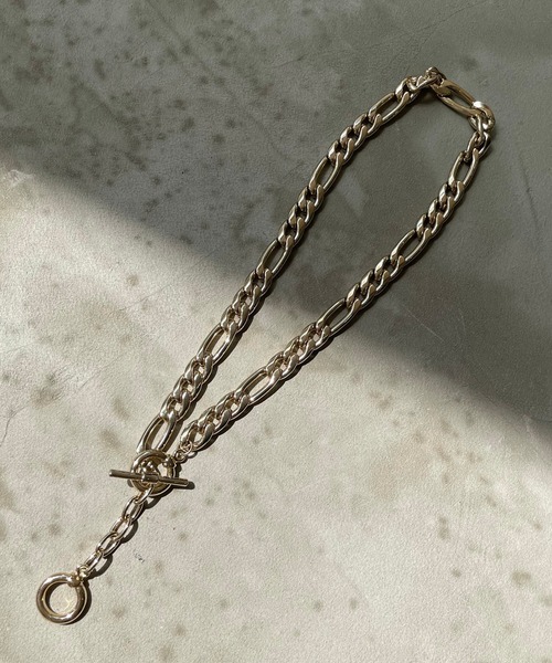 DouDou(ドゥドゥ)の「ボリュームチェーンネックレス(ネックレス・レディース・ゴールド/シルバー・FREE)」の8枚目の写真