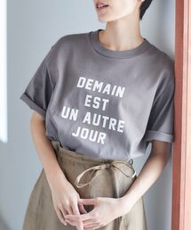 le.coeur blanc | ロゴプリントTシャツ(Tシャツ/カットソー)