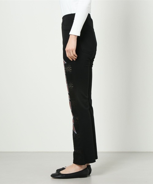 HYSTERIC GLAMOUR（ヒステリックグラマー）の「HYS LOGO フレアパンツ（その他パンツ・レディース・ブラック・FREE）」の5枚目の写真