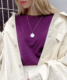 Figments | ラウンドプレートネックレス(ネックレス)