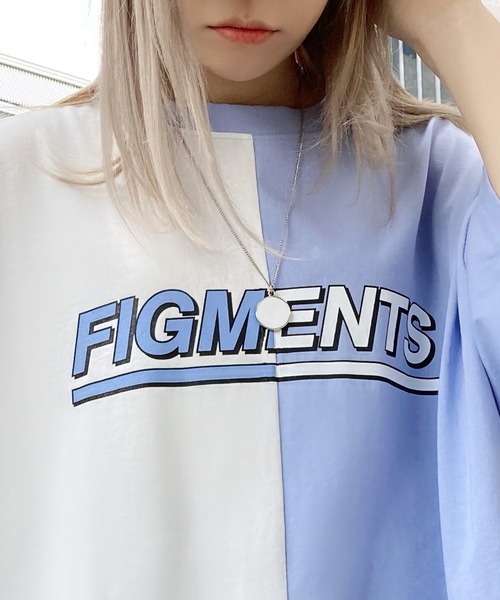 Figments（フィグメンツ）の「ラウンドプレートネックレス（ネックレス・レディース・ブラック/ホワイト・FREE）」の9枚目の写真