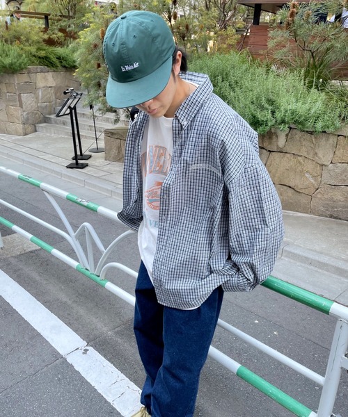 WHO'S WHO gallery（フーズフーギャラリー）の「【KOOKY'N/クーキー】チェックブロードシャツ（シャツ/ブラウス・メンズ・レッド/ブルー/グリーン・FREE）」の6枚目の写真