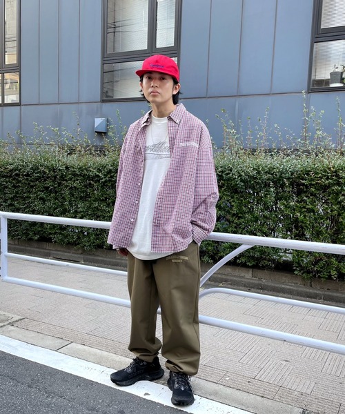 WHO'S WHO gallery（フーズフーギャラリー）の「【KOOKY'N/クーキー】チェックブロードシャツ（シャツ/ブラウス・メンズ・レッド/ブルー/グリーン・FREE）」の15枚目の写真