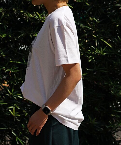 GOOD ROCK SPEED（グッドロックスピード）の「GOOD ROCK SPEED (グッドロックスピード)　LIFE TEE 海/  WOMEN'S Tシャツ/21LFE005W（Tシャツ/カットソー・レディース・ホワイト・FREE）」の6枚目の写真