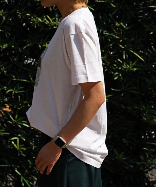 GOOD ROCK SPEED（グッドロックスピード）の「GOOD ROCK SPEED (グッドロックスピード)　LIFE TEE 海/  WOMEN'S Tシャツ/21LFE005W（Tシャツ/カットソー・レディース・ホワイト・FREE）」の4枚目の写真