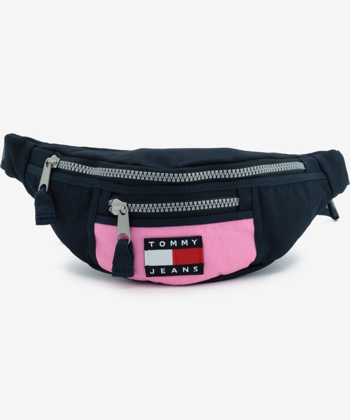 tommy jeans（トミー ジーンズ）の「ロゴウエストバッグ（ボディバッグ/ウエストポーチ・レディース・ネイビー・FREE）」の10枚目の写真