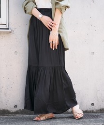 CIAOPANIC TYPY | マットサテンティアードスカート(スカート)