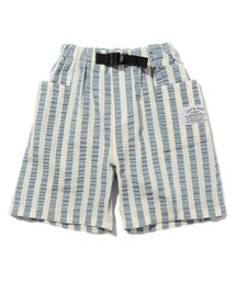 ◆【90-150cm】ひんやりストライプハーフパンツ