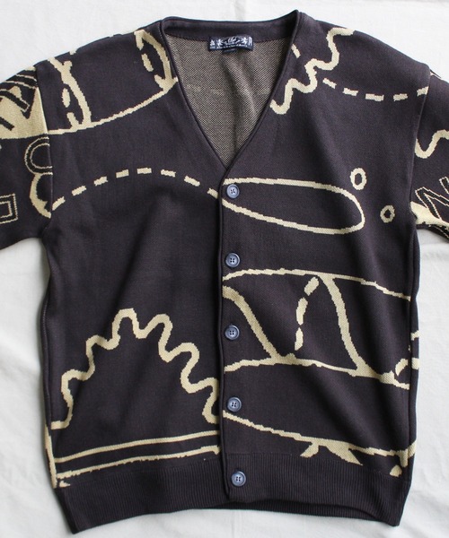 BAL（バル）の「【2021秋冬】JACQUARD WOOL CARDIGAN（カーディガン