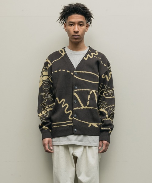 BAL（バル）の「【2021秋冬】JACQUARD WOOL CARDIGAN（カーディガン