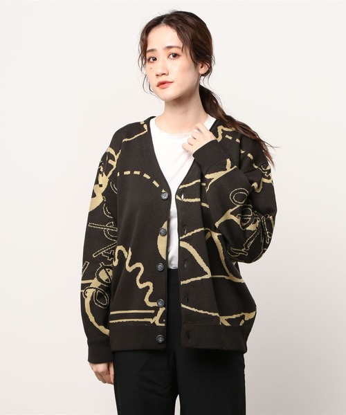 BAL（バル）の「【2021秋冬】JACQUARD WOOL CARDIGAN（カーディガン